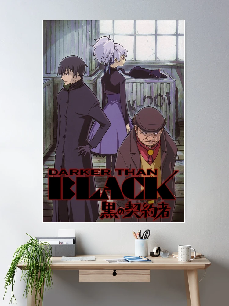 Darker Than Black Anime Poster for Sale by SAS-Designer