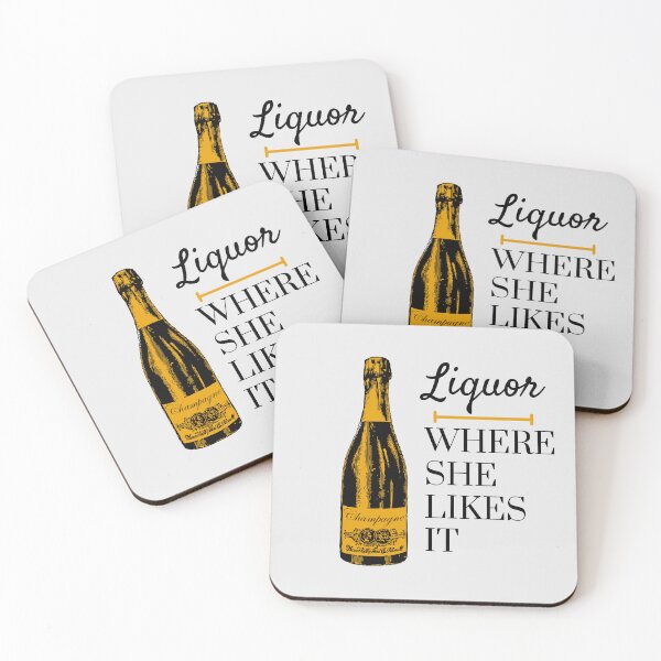 Item preview, LIQOUR Where She Likes IT by SIMPLE designed and sold by FawadAhmad.