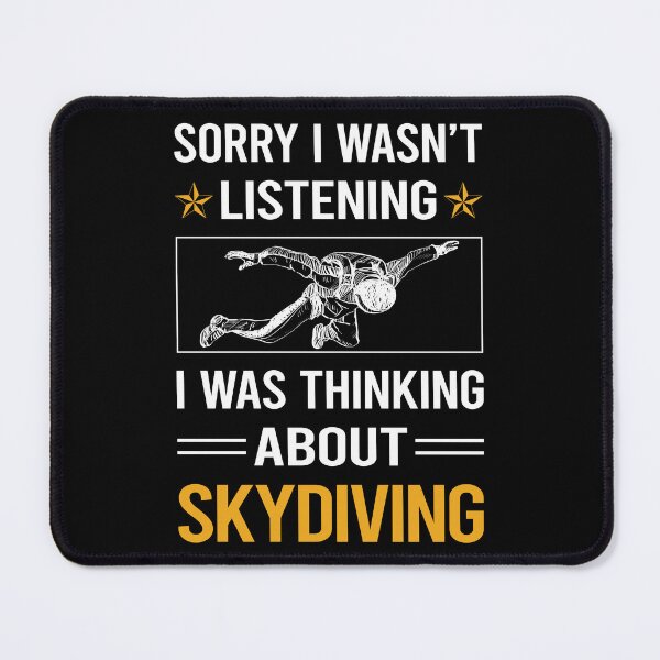 Item preview, Funny Listening Skydiving Skydive Skydiver designed and sold by RandalDavis.