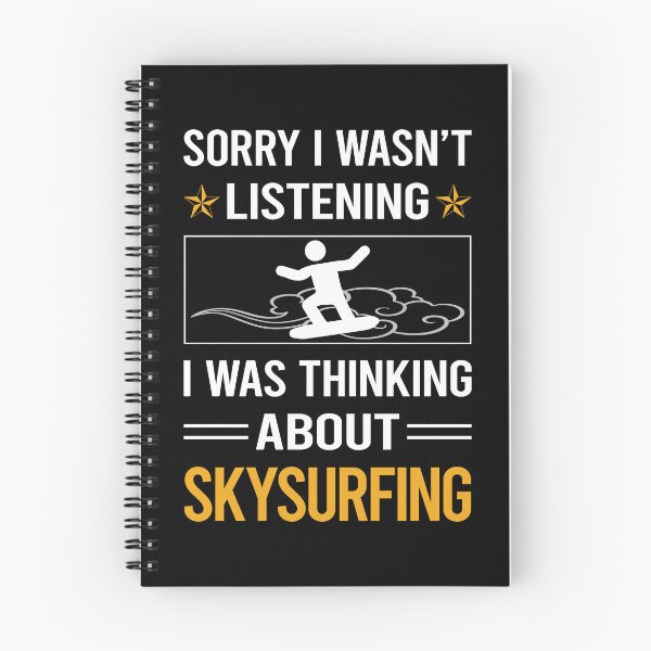 Item preview, Funny Listening Skysurfing Skysurfer Sky Surfing designed and sold by RandalDavis.