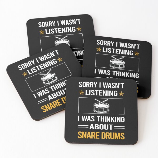 Item preview, Funny Listening Snare Drum Drums designed and sold by RandalDavis.