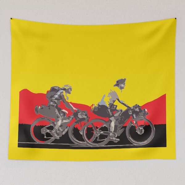 Item preview, Germany flag Bikepacking gravel bike solo travel travelling by bike bikepacker  designed and sold by angelpardo.