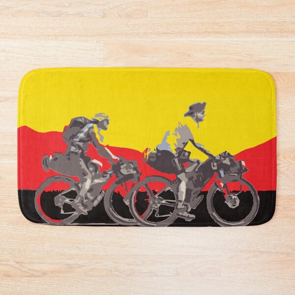 Item preview, Germany flag Bikepacking gravel bike solo travel travelling by bike bikepacker  designed and sold by angelpardo.