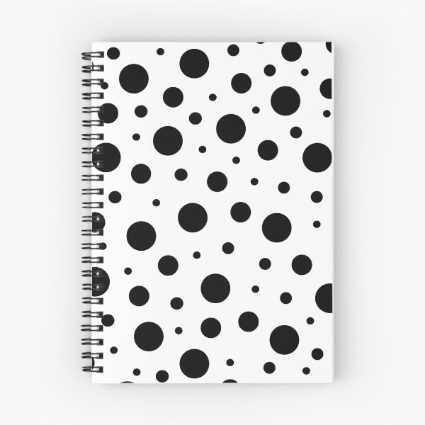 Item preview, Black and white polkadot pattern designed and sold by Ludovic Geusa.