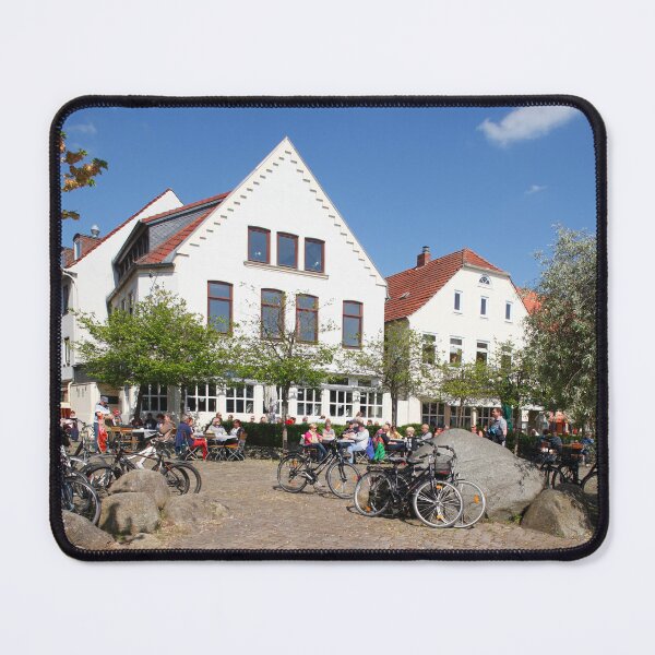 Item preview, Houses at Utkiek and outdoor gastronomy in Bremen-Vegesack, Bremen designed and sold by Torsten Krüger.