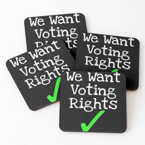 Item preview, We Want Voting Rights designed and sold by HASSAN&M ★★★★★.