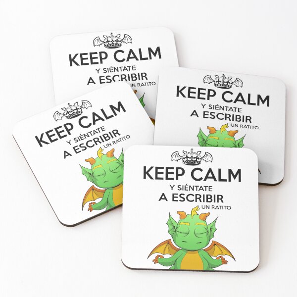 Item preview, Keep Calm and write by Mega Superchuche designed and sold by MegaSuperchuche.