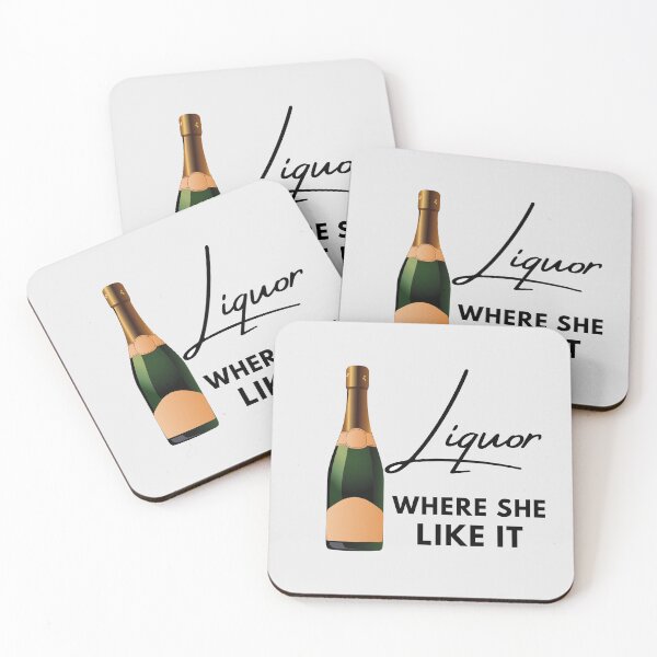 Item preview, LIQOUR Where She Likes IT by SIMPLE designed and sold by FawadAhmad.