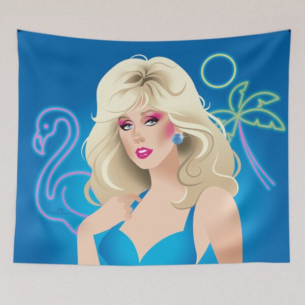 Item preview, Flamingo Morgan designed and sold by AleMogolloArt.