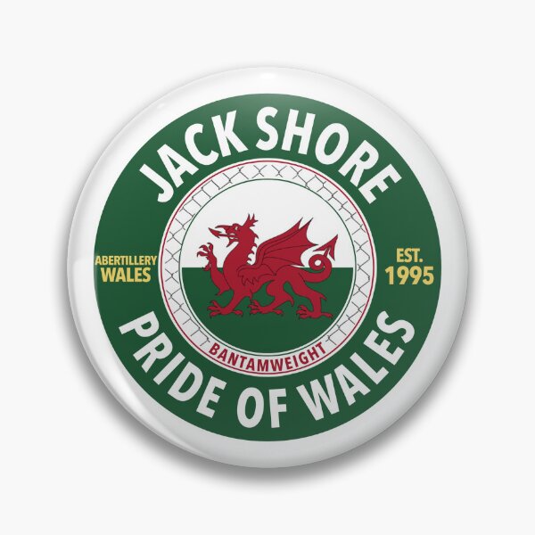Item preview, Jack Shore - Pride of Wales Bantamweight designed and sold by MMATee.