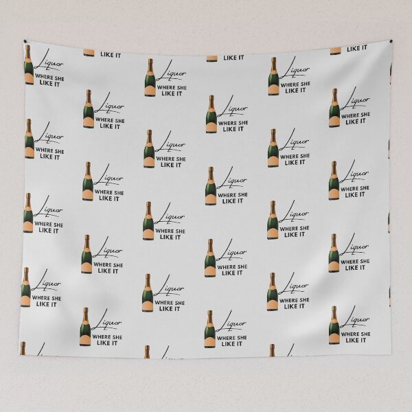 Item preview, LIQOUR Where She Likes IT by SIMPLE designed and sold by FawadAhmad.