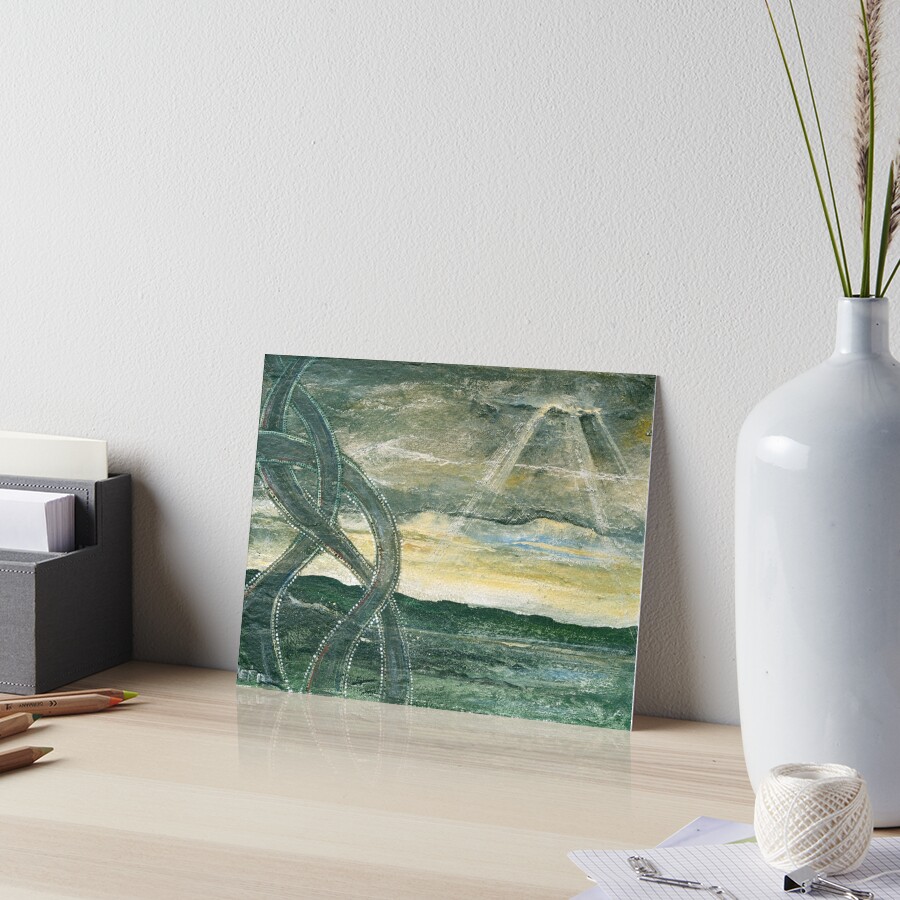 New Horizons Art Board Print