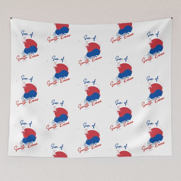 Item preview, Son of South Korea Map Flag designed and sold by NovawayDirect.