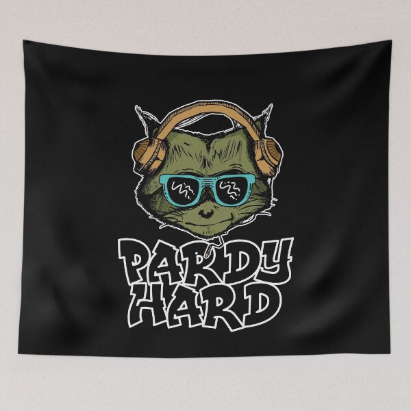 Item preview, Raccoon Party Headphones sunglasses designed and sold by emm-j.