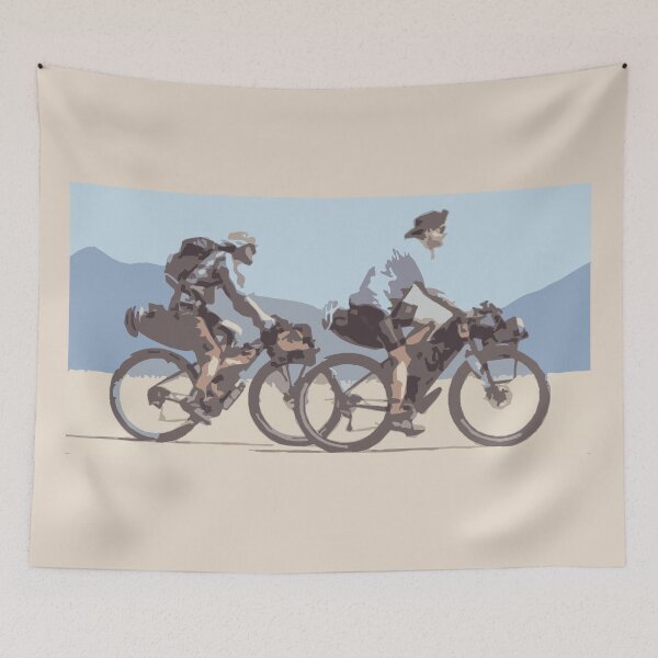 Item preview, Friends Bikepacking gravel bike solo travel travelling by bike bikepacker  designed and sold by angelpardo.