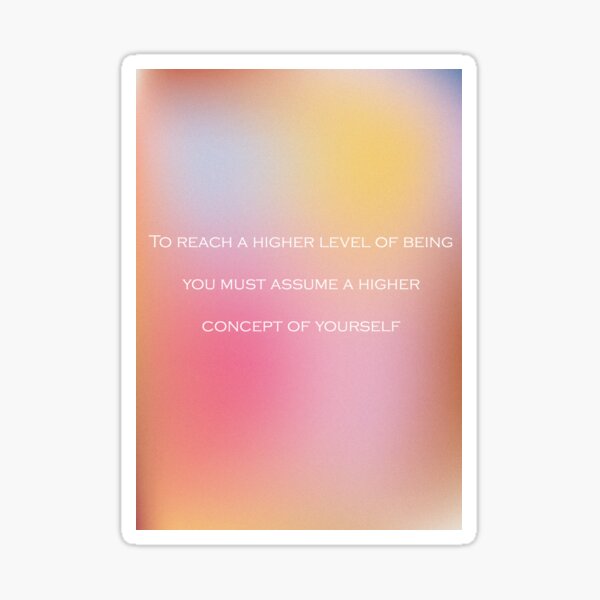 Neville Goddard law of assumption manifestation quote Sticker