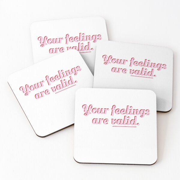 Item preview, Your feelings are valid - Affirmation designed and sold by Be Bold..