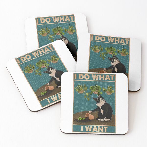 Item preview, Black Cat I Do What I Want Poster designed and sold by partbarew.