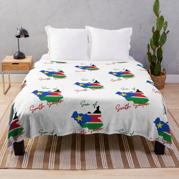 Item preview, Son of South Sudan Map Flag designed and sold by NovawayDirect.