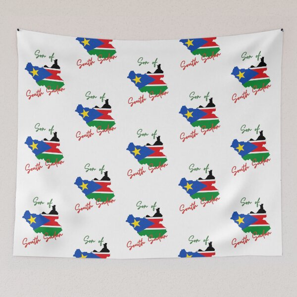 Item preview, Son of South Sudan Map Flag designed and sold by NovawayDirect.