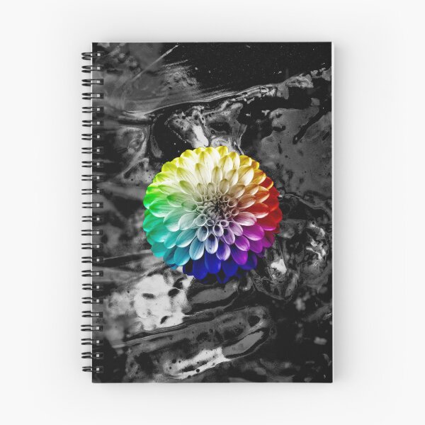 Artikelvorschau, Regenbogen-Dahlie-Blume entworfen und verkauft von BanksyNB.