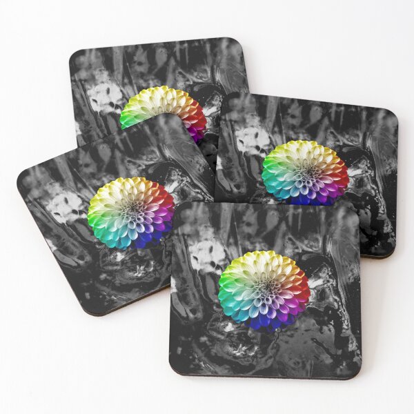 Item preview, Rainbow Dahlia Flower designed and sold by BanksyNB.