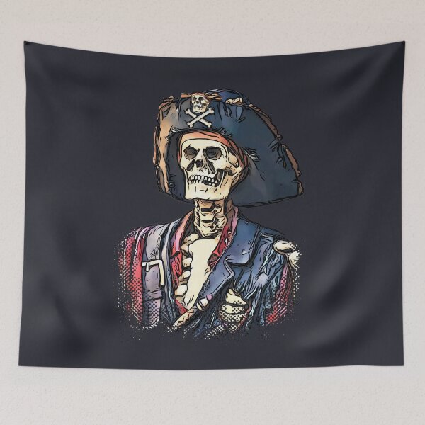 Item preview, Cartoon Pirate Skeleton VRS2 designed and sold by vivendulies.