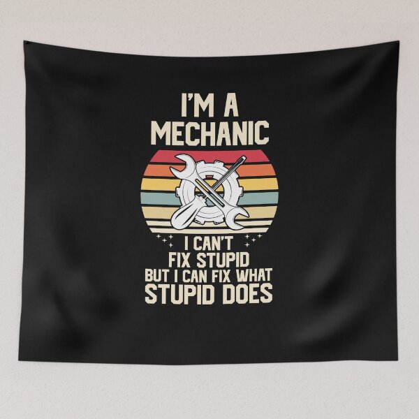 Item preview, Im a Mechanic I Cant Funny Mechanic vintage designed and sold by َART LOVERS ★★★★★.
