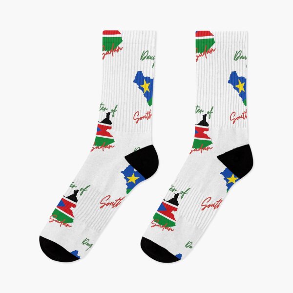 Item preview, Daughter of South Sudan Map Flag designed and sold by NovawayDirect.