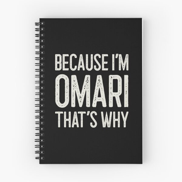 Item preview, Because I’m Omari That’s Why Funny Personalized Name designed and sold by MariosNydras.
