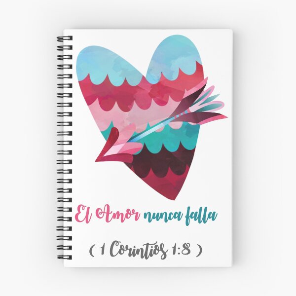 Item preview, Love never fails (1 Corinthians 1: 8) white background designed and sold by regalos-co.