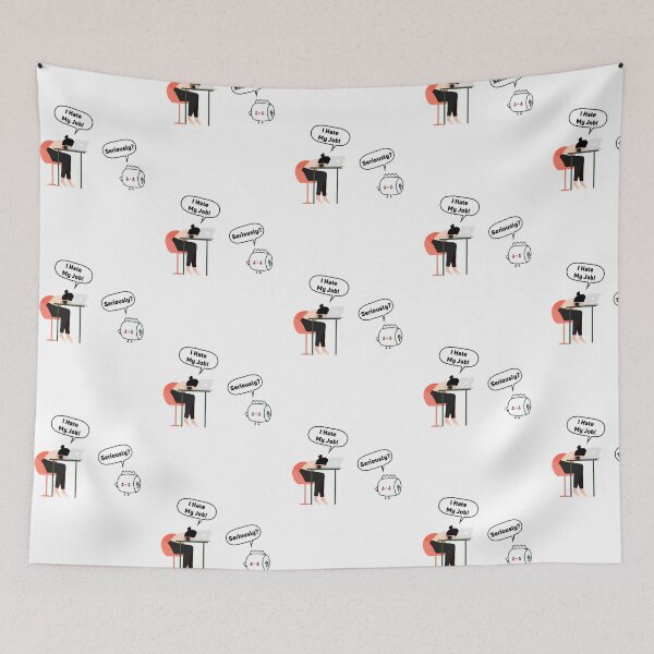 Item preview, I hate my job! Seriously? designed and sold by D/Art ⭐⭐⭐⭐⭐.