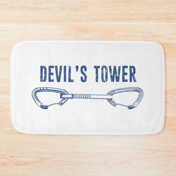 Item preview, Devil's Tower Rock Climbing Quickdraw designed and sold by Esskay Designs.