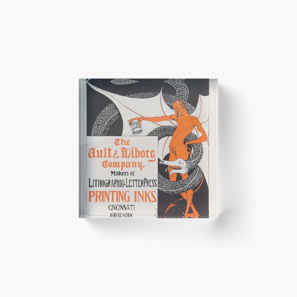 Item preview, Letter Press and Lithographic Advertising | American vintage posters designed and sold by POSTERAMALA.