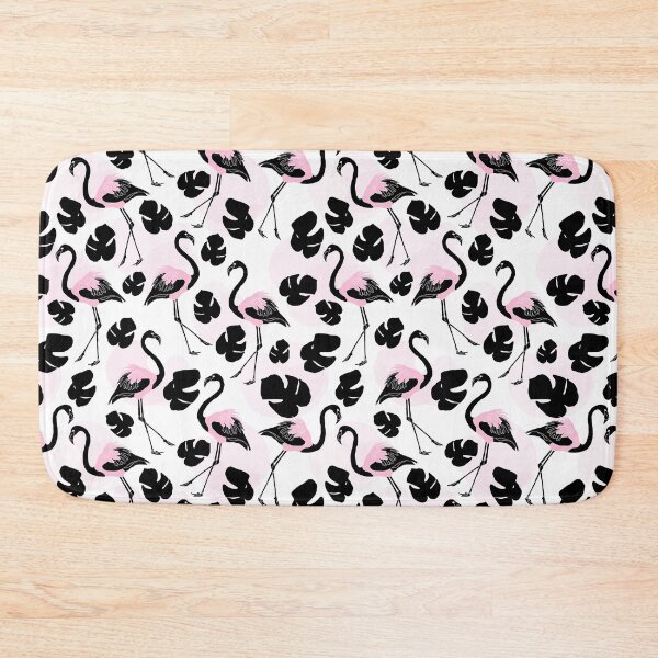 Item preview, Flamingo Tropical Exotic Seamless Pattern  designed and sold by Angela Cini.