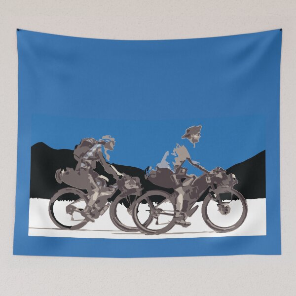 Item preview, Estonia eesti flag Bikepacking gravel bike solo travel travelling by bike bikepacker  designed and sold by angelpardo.