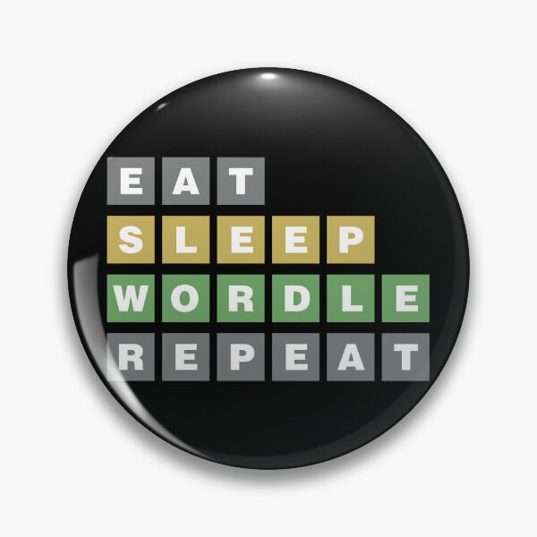 Artikelvorschau, Eat Sleep Wordle Repeat - Lustiges Wortspiel für intelligentes Gehirn entworfen und verkauft von elhefe.