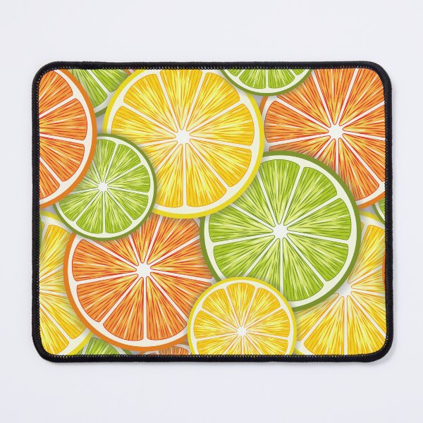 Item preview, Orange Citrus Slices Pattern designed and sold by Ayesha Saleem.