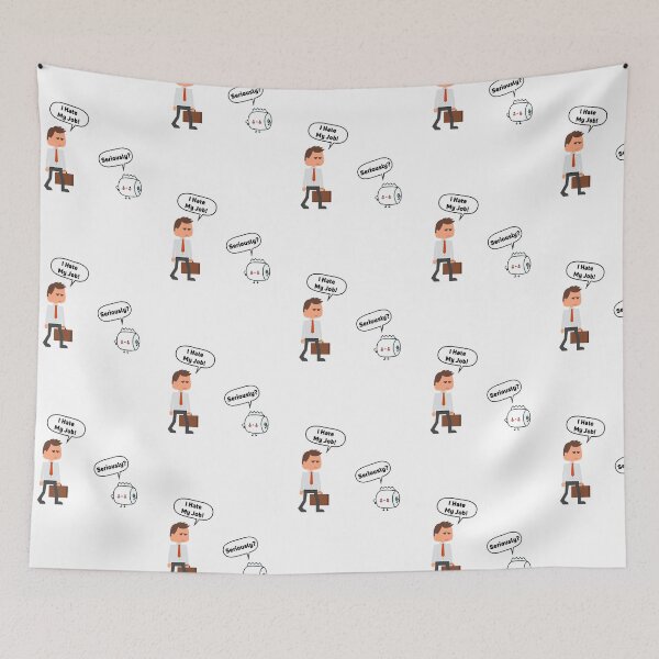 Item preview, I hate my job! Seriously? designed and sold by D/Art ⭐⭐⭐⭐⭐.