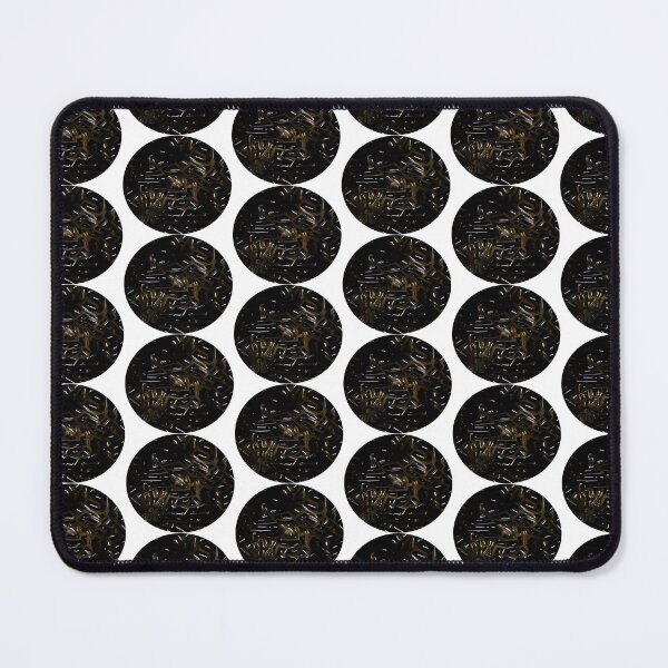 Item preview, Colorful February pattern in dark light rounded designed and sold by Bekindtome.