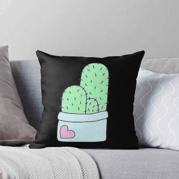 Item preview, cactus with heart designed and sold by Makisat.