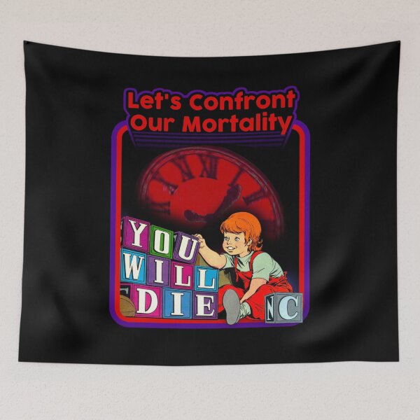 Item preview, Let's Confront Our Mortality designed and sold by BaconPancakes21.