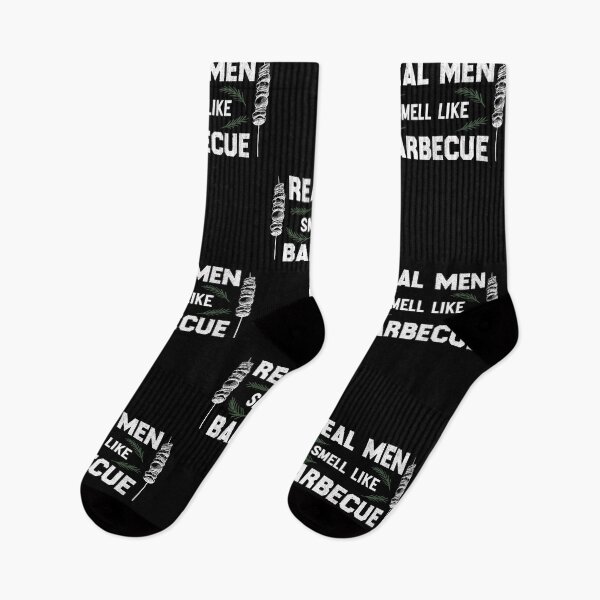 Item preview, Real Men Smell Like BBQ Shirt, Gifts for Father, Cooking Shirt, Barbeque, Gift For Husband designed and sold by zeyuss.