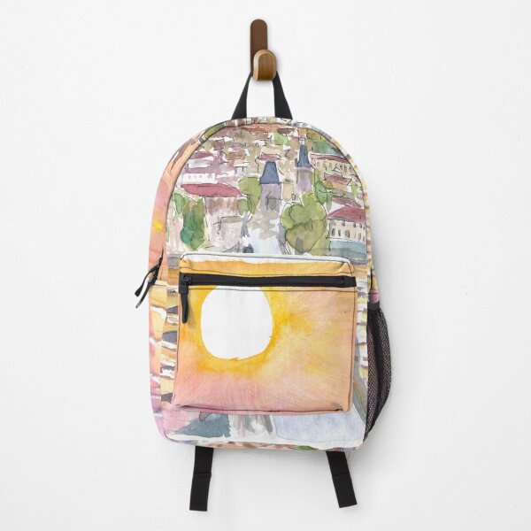 Item preview, Prague Sunset View of Charles Bridge and Castle designed and sold by artshop77.