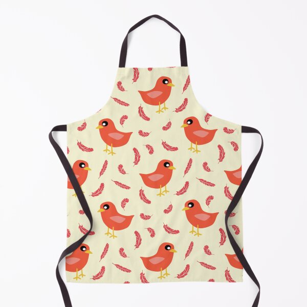 Item preview, Red Bird with Feathers Floating Pattern designed and sold by Bennymp.