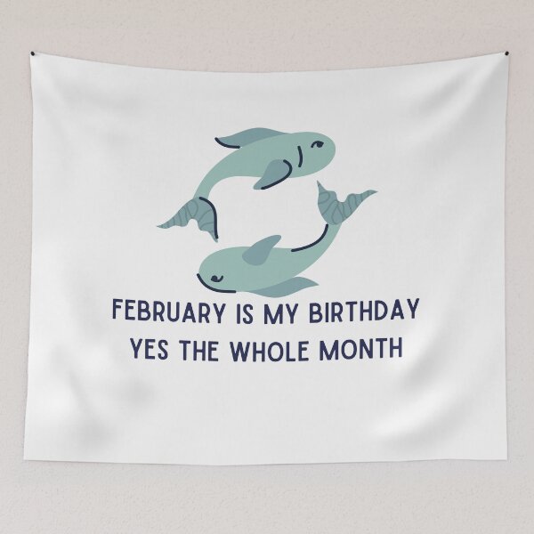 Item preview, february is my birthday yes the whole month designed and sold by springybelly.