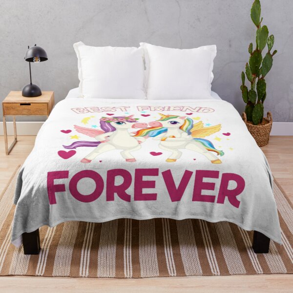 Item preview, best friends forever unicorns-funny animals typography designed and sold by Hartics.