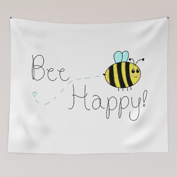 Item preview, Bee Happy designed and sold by DeliliahDoodles.