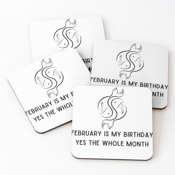 Item preview, february is my birthday yes the whole month designed and sold by springybelly.