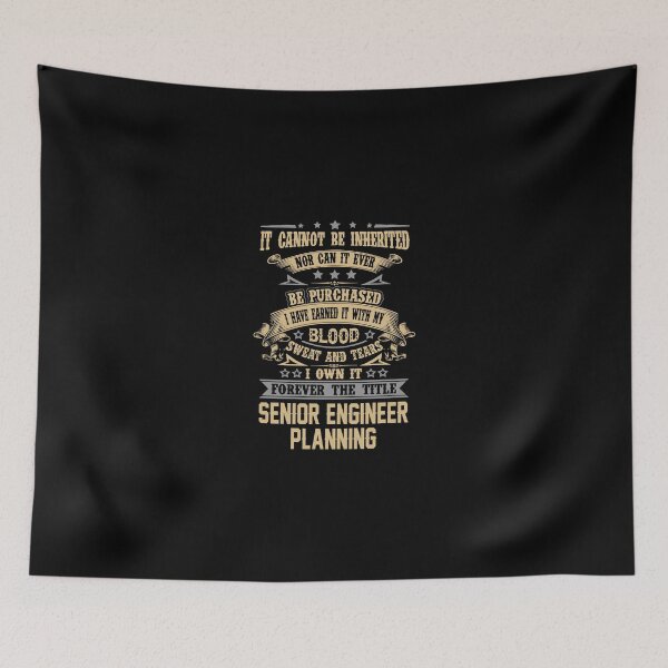Item preview, Senior Engineer Planning T Shirt - Forever The Title Job Gift Item Tee designed and sold by celiagomez456.